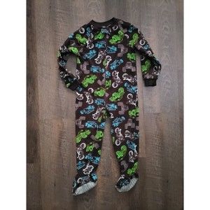 Boys 4T Joe Boxer Vehicle Print One Piece Pjs